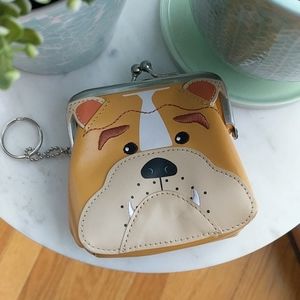 Bulldog Change Purse
